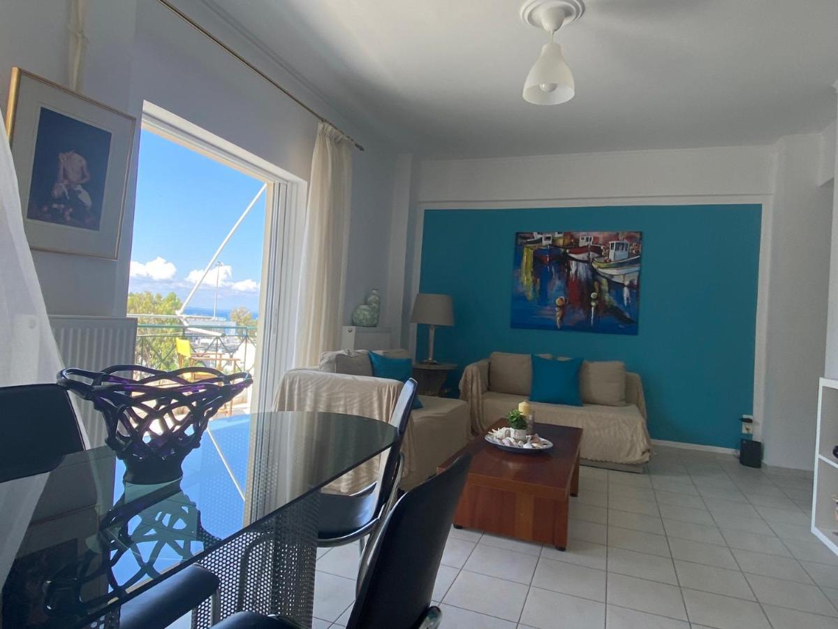Blue View Daire Patras Dış mekan fotoğraf